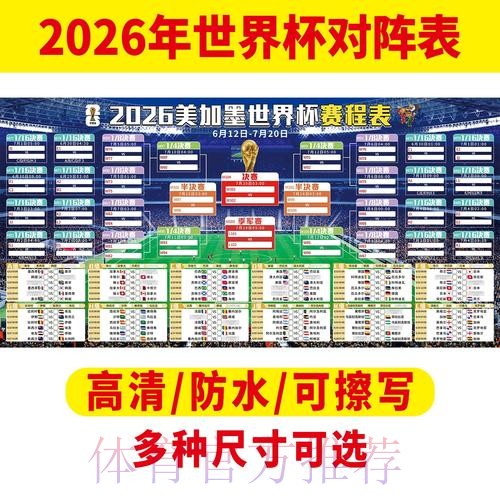 2026世界杯美国完整赛程